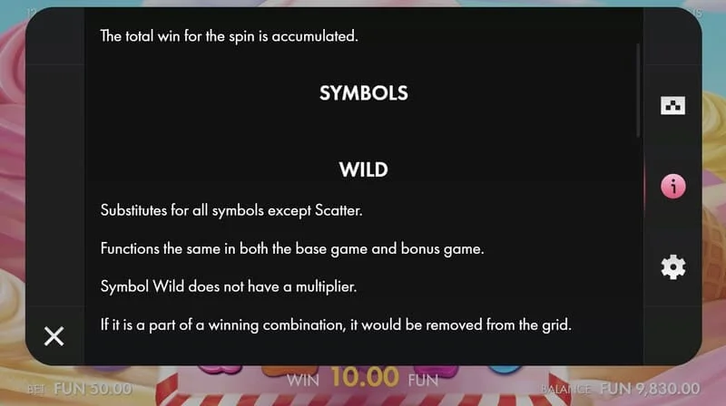 Sugar Wins - sweet slot symbols